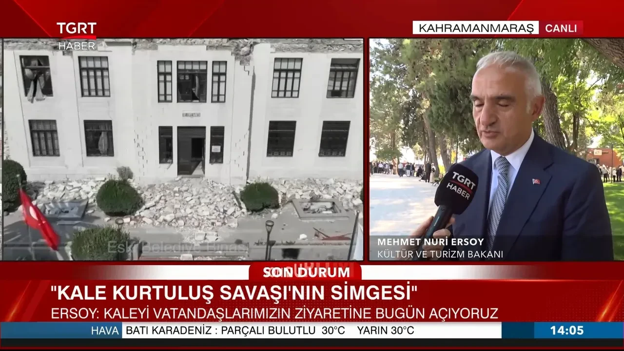 Bakan Ersoy'dan TGRT Haber'e özel açıklamalar