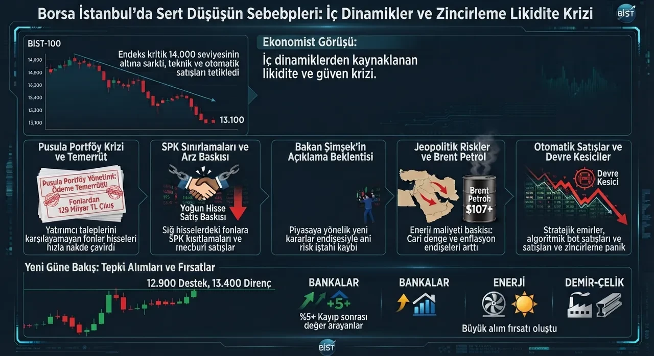 Borsada yüzde 6'yı aşan şok düşüş! Necmettin Batırel perde arkasını açıkladı