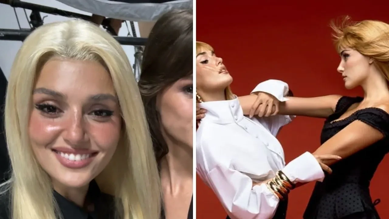 Hande Erçel'den imaj değişimine yorum yağdı! Erçel'in sarı saçları gündeme bomba gibi düştü