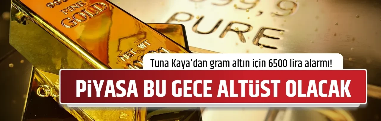 PİYASA BU GECE ALTÜST OLACAK