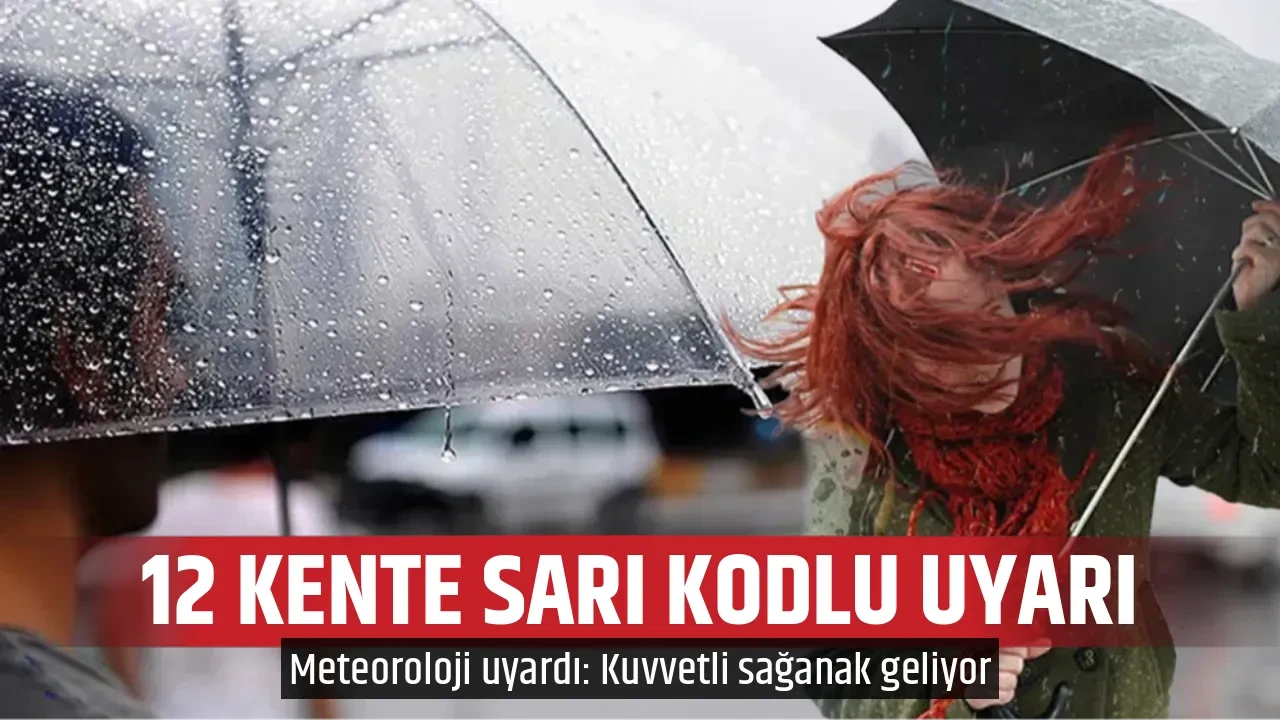 12 KENTE SARI KODLU UYARI