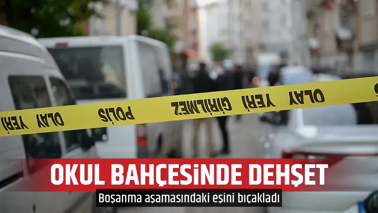 OKUL BAHÇESİNDE DEHŞET