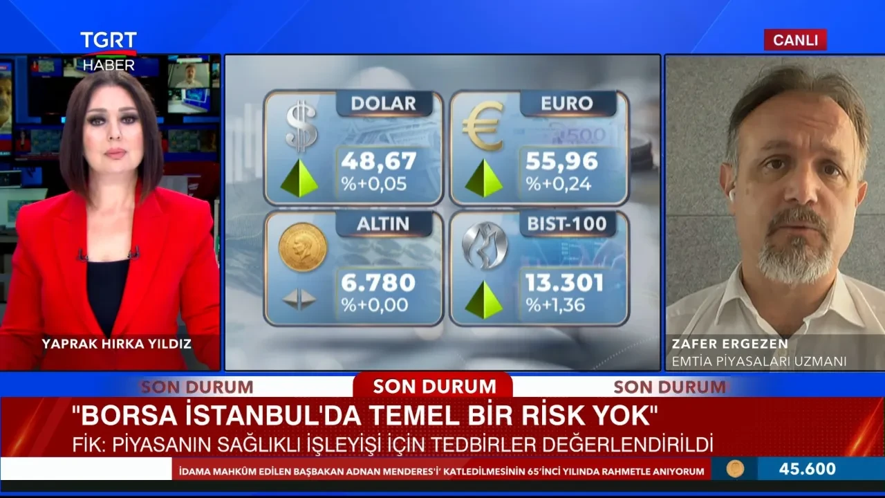 Borsa İstanbul’da deprem sonrası kritik mesaj! Zafer Ergezen canlı yayında tarih verdi