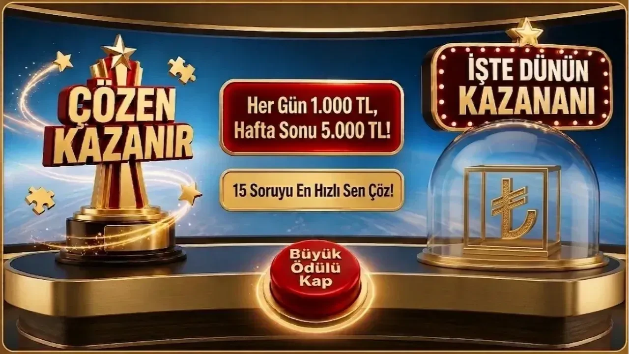 Çözen Kazanır sonuçları (16 Eylül 2026) İşte ilk 10’a giren isimler