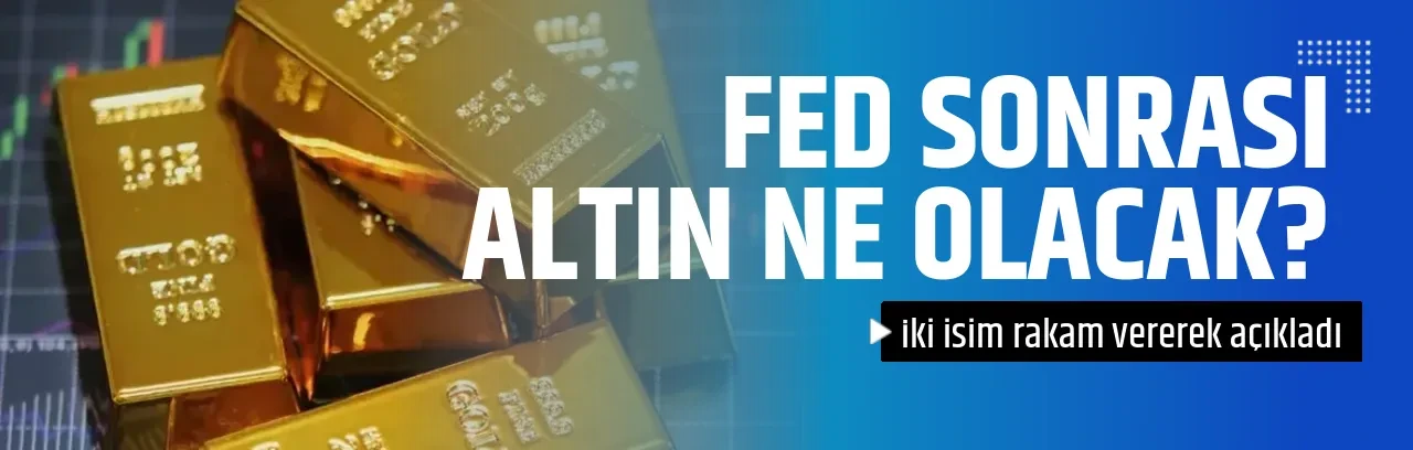 FED SONRASI    ALTIN NE OLACAK?