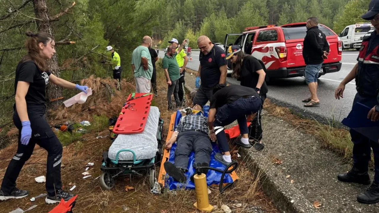 Hastaneden taburcu olan adam kazada hayatını kaybetti