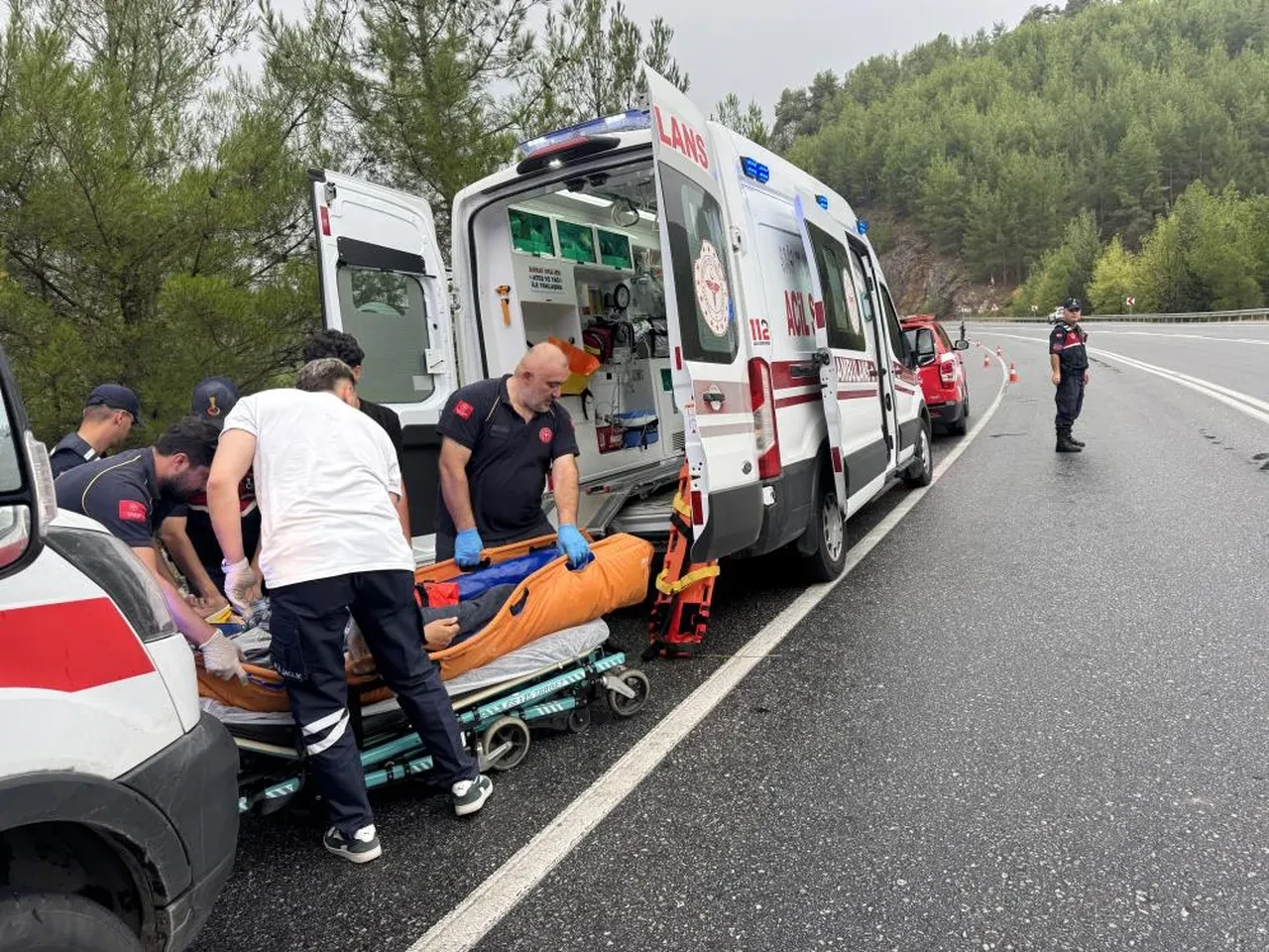 Hastaneden taburcu olan adam kazada hayatını kaybetti