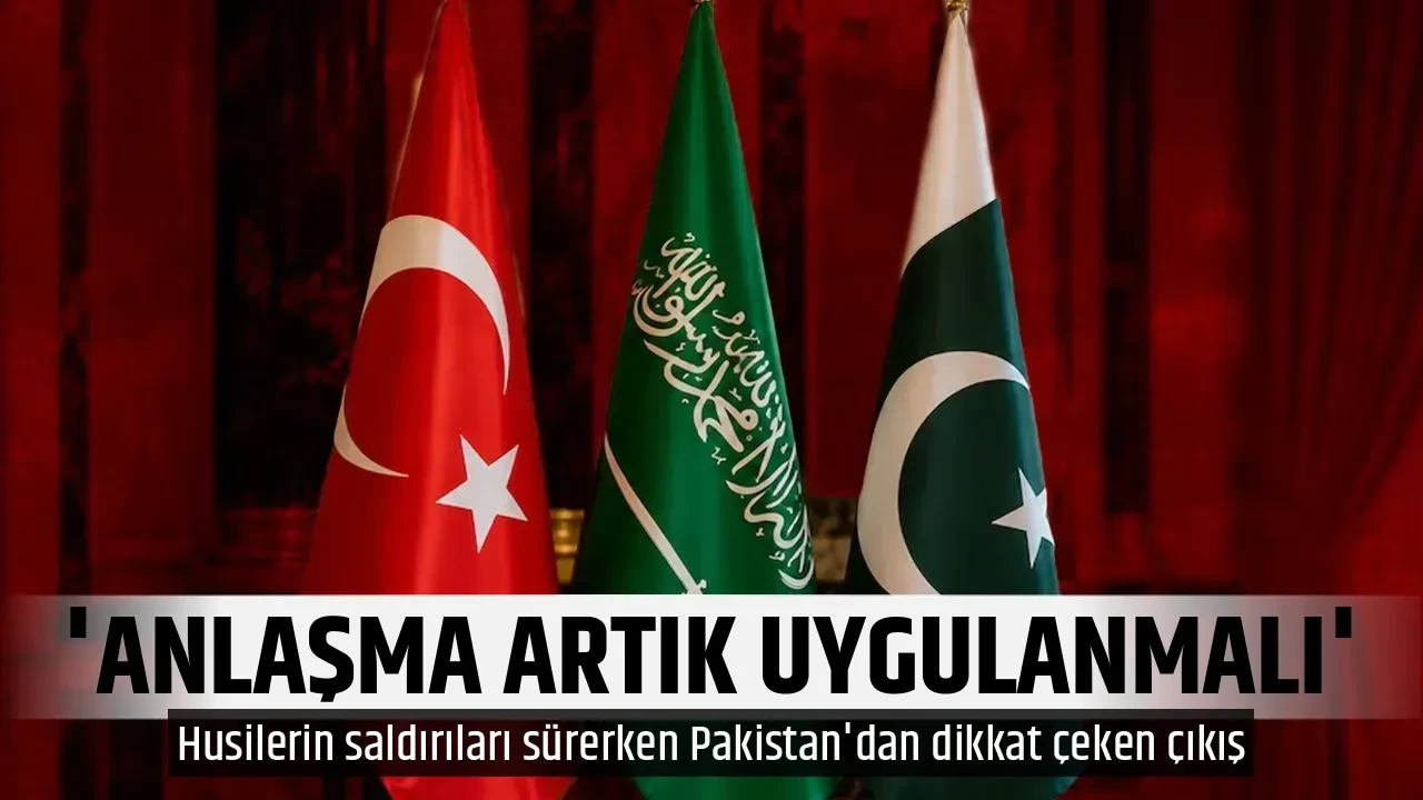 'ANLAŞMA ARTIK UYGULANMALI'