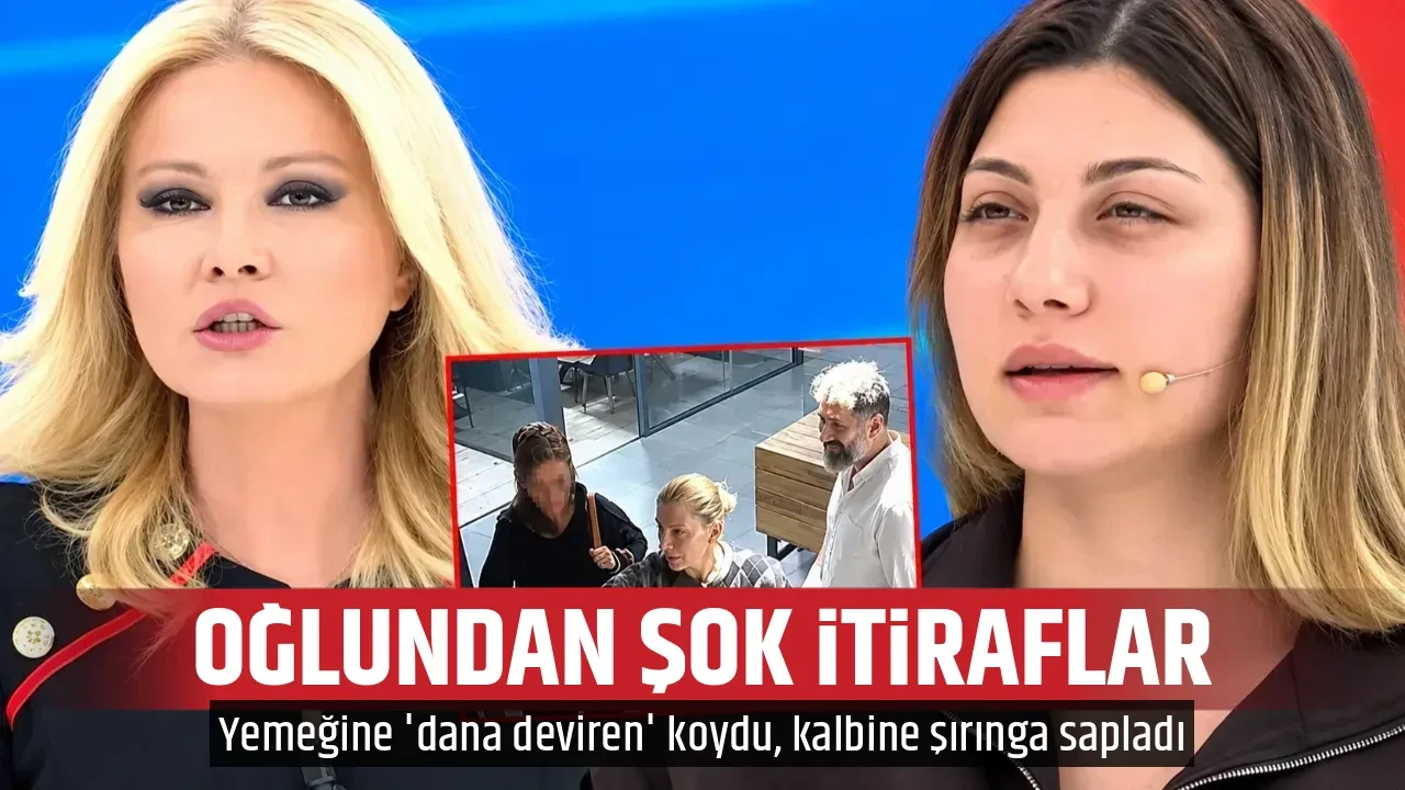 OĞLUNDAN ŞOK İTİRAFLAR