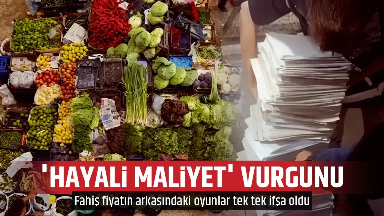 'HAYALİ MALİYET' VURGUNU