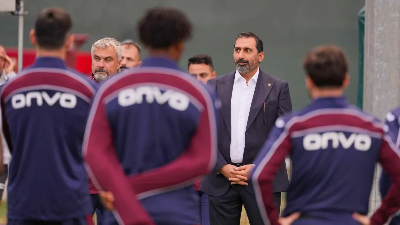 Trabzonspor'da teknik direktör Thomas Reis ilk antrenmanına çıktı