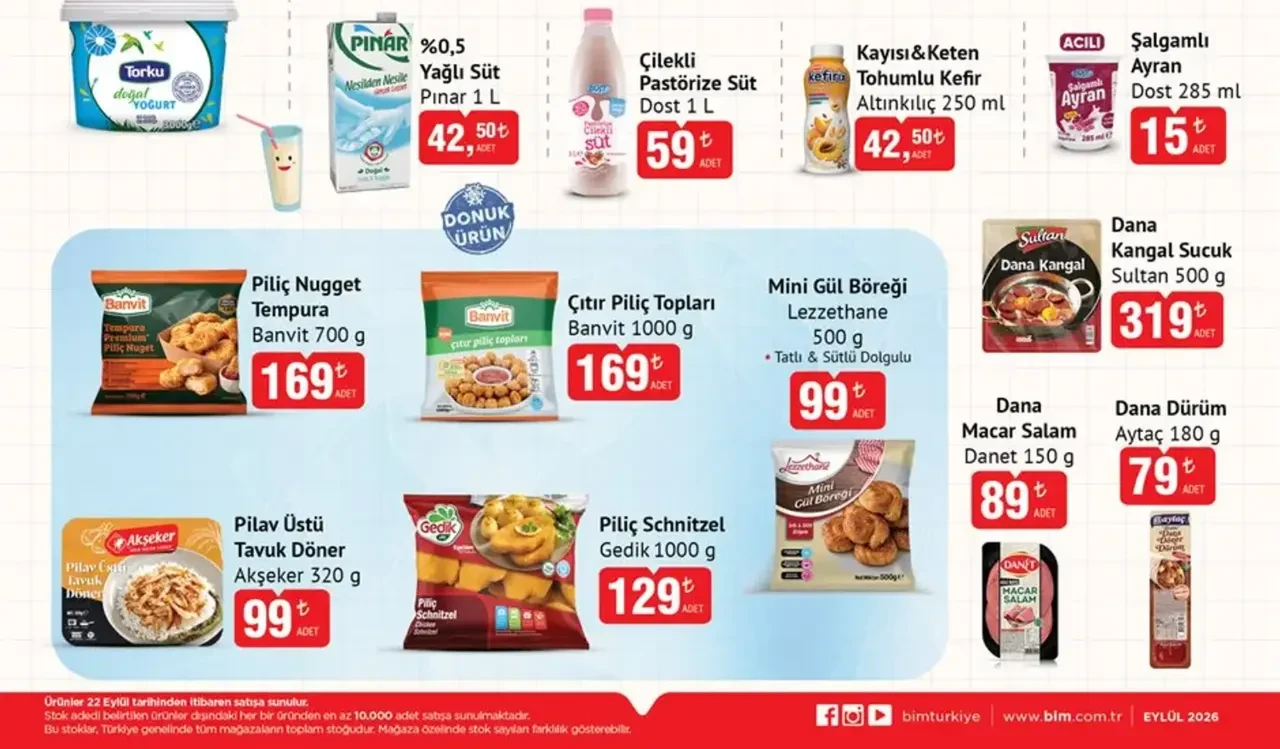  22-25 Eylül BİM aktüel ürünler kataloğu yayımlandı! Tığ seti, moka pot, çocuk valiz ve tek fiyat mutfak ürünleri geliyor...