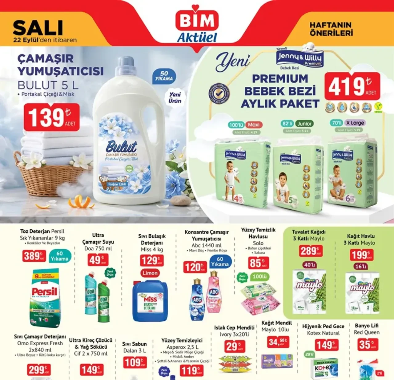  22-25 Eylül BİM aktüel ürünler kataloğu yayımlandı! Tığ seti, moka pot, çocuk valiz ve tek fiyat mutfak ürünleri geliyor...