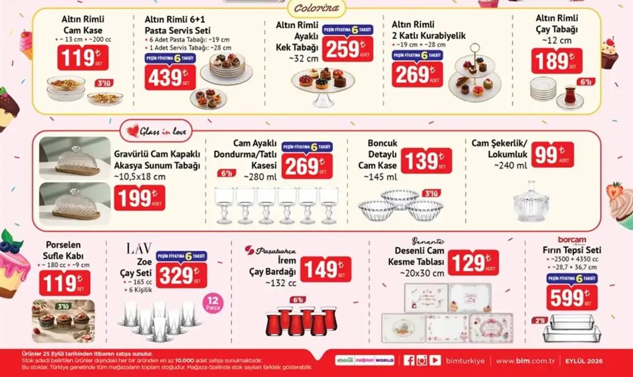  22-25 Eylül BİM aktüel ürünler kataloğu yayımlandı! Tığ seti, moka pot, çocuk valiz ve tek fiyat mutfak ürünleri geliyor...
