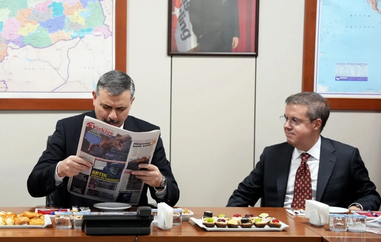 İçişleri Bakanı Mustafa Çiftçi İhlas Holding’i ziyaret etti
