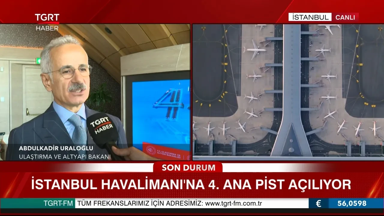 İstanbul Havalimanı’nda pist sayısı 4’e çıkıyor: Hedef 200 milyon yolcu