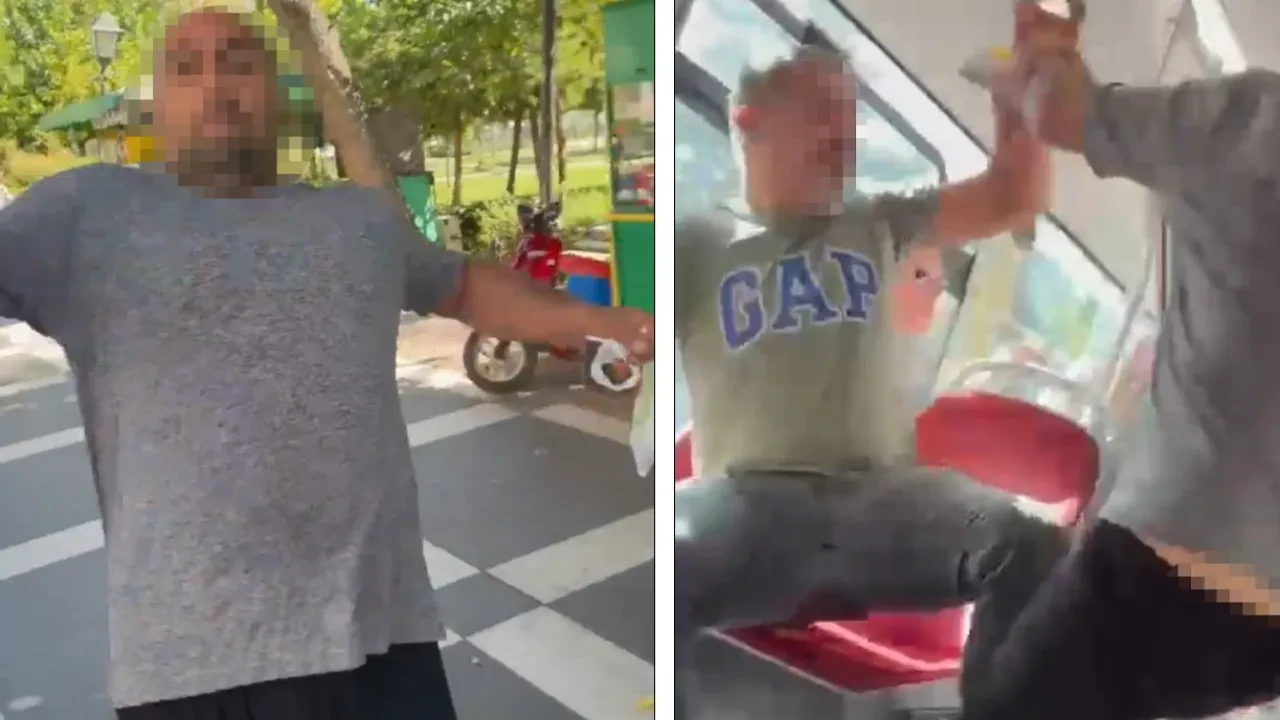 Kadın muhabirleri taciz etti, sonra da saldırdı o anlar kamerada!