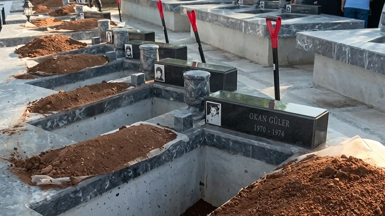 KKTC'de Rumların 52 yıl önceki katlettiği 37 şehit için tören: 15'inin kimliği tespit edildi
