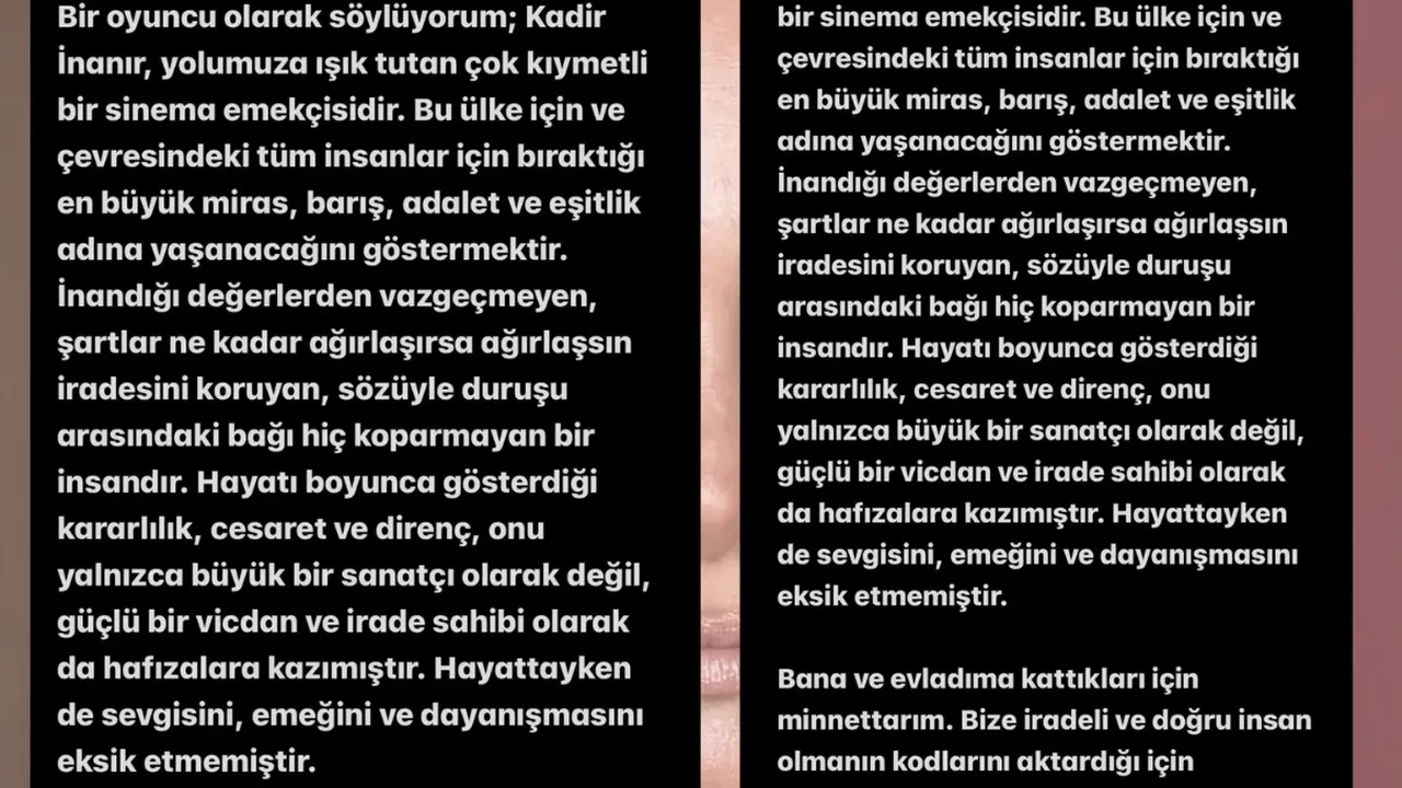 Neslihan Acar'ın kızı Öykü Arıca'dan Kadir İnanır tepkisi! Levent İnanır'ın 'iradesizdi' sözlerine sert eleştiri