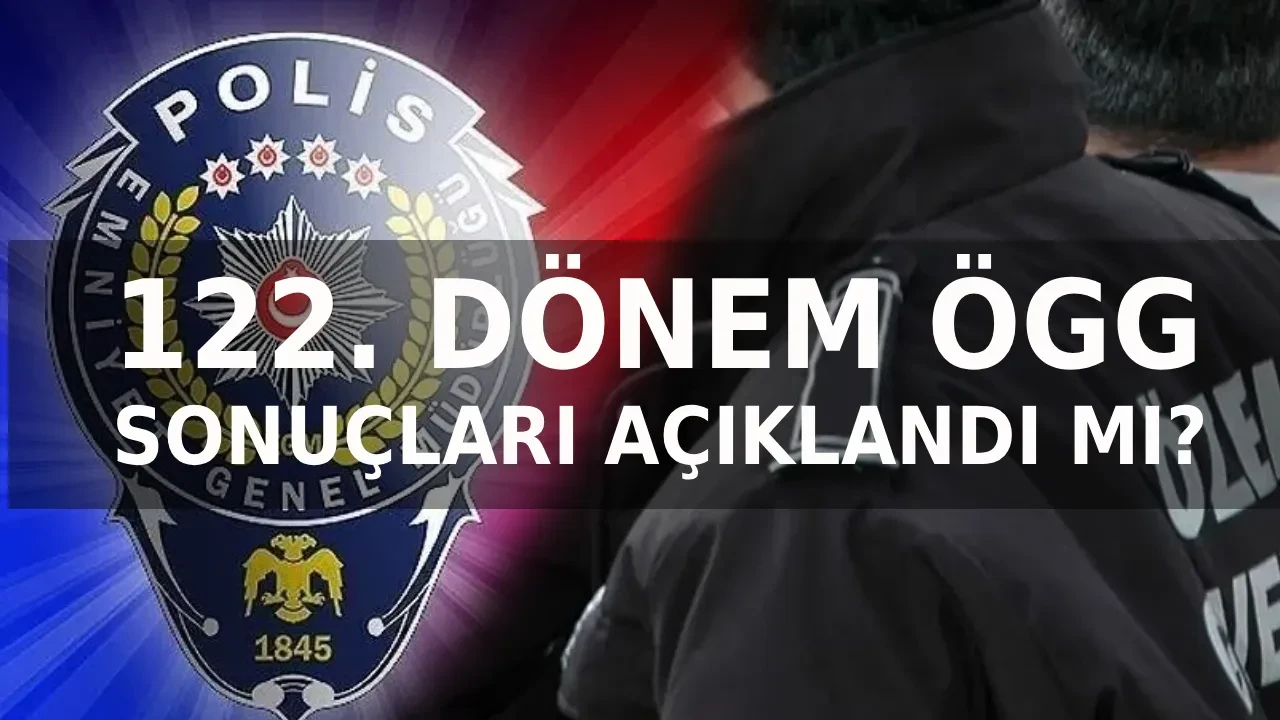 ÖGG sınav sonuçları açıklandı mı? 122. Dönem ÖGG sınav sonuç sorgulama ekranı... 
