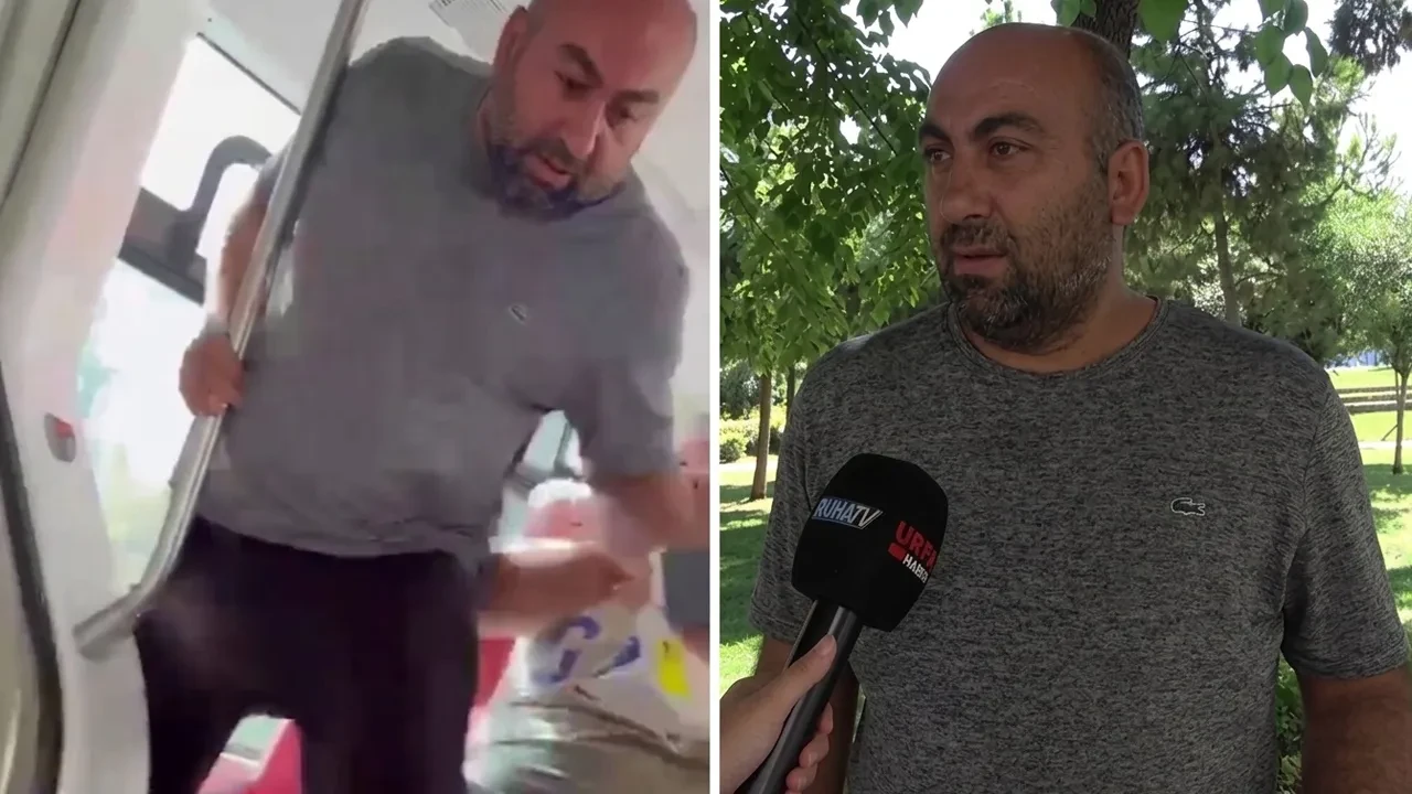 Şanlıurfa bu saldırganı konuşuyor! Halk otobüsünde yaşlı adamı darbetti, röportaj yapan muhabirleri yaraladı
