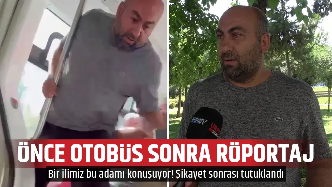 ÖNCE OTOBÜS SONRA RÖPORTAJ
