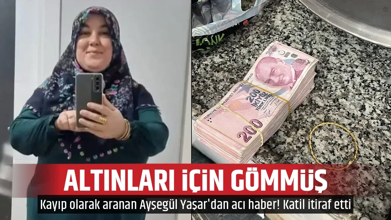 ALTINLARI İÇİN GÖMMÜŞ