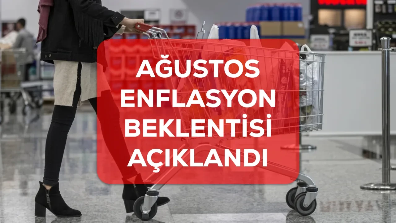 Ağustos enflasyonu ne zaman açıklanacak? Beklenti anketi açıklandı