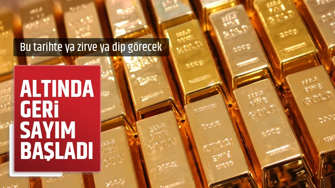 ALTINDA GERİ SAYIM BAŞLADI