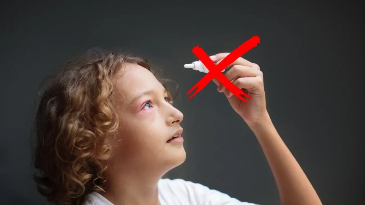 Çocuğun gözü kızardıysa sakın bunu yapmayın! Ebeveynlerin yaptığı hata ortaya çıktı