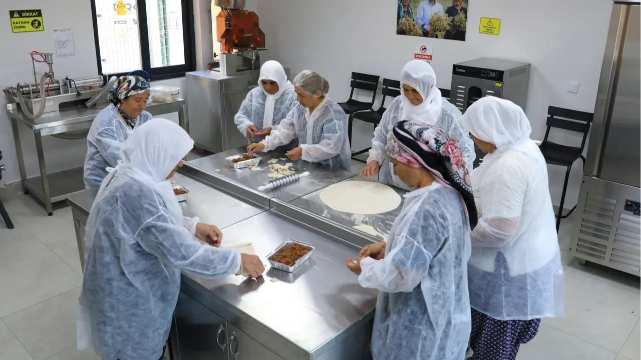 Eski köy okulları kadınların üretim alanı oldu! Yöresel lezzetler yöresel ellerle hazırlanıyor