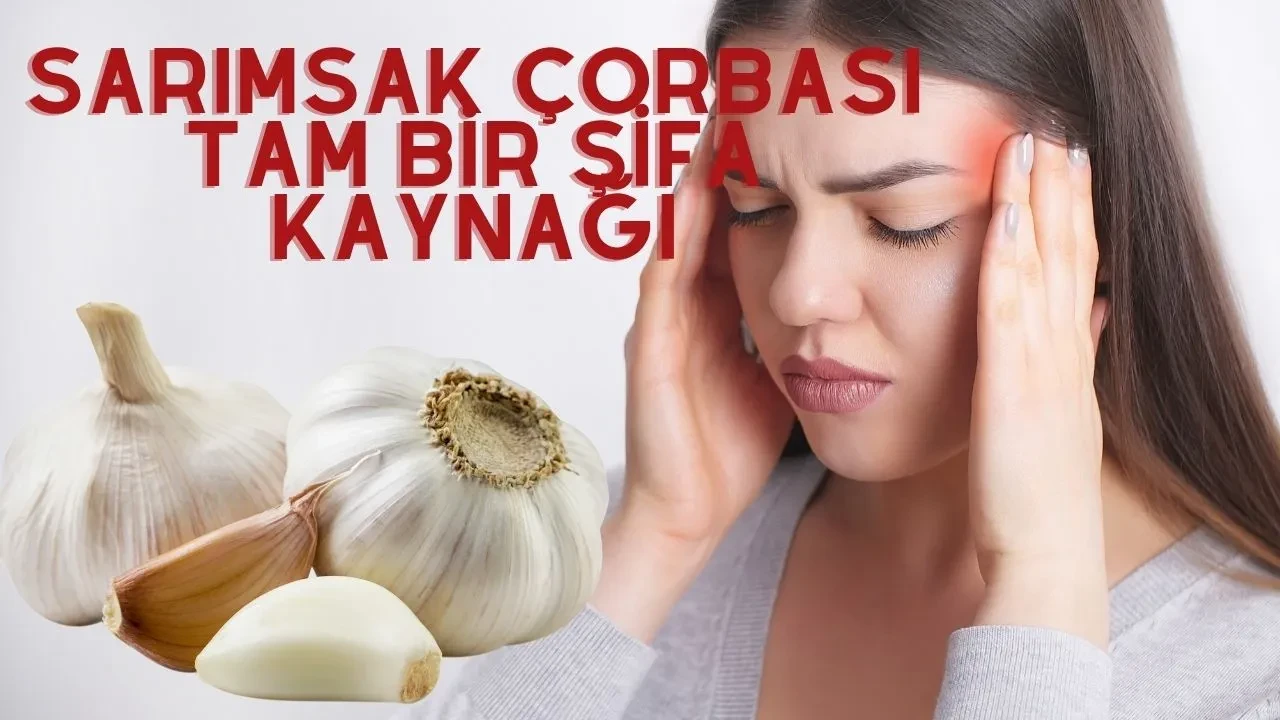 Kokuyu bir kenara bırakın! Sarımsak çorbası tam bir şifa kaynağı, baş ağrısını bitiriyor