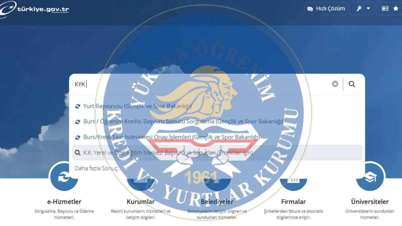 KYK yurt sonuçları 2026 açıklandı mı! KYK Tip 1, 2, 3, 4, 5 ve 6 yurt ücretleri ne kadar? GSB asil ve yedek yurt sonuçları sorgulama ekranı...