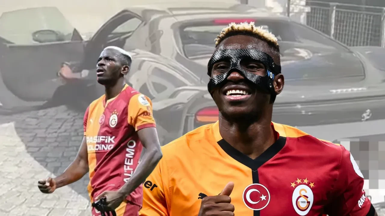 Victor Osimhen’in garajındaki servet dudak uçuklattı! Ferrari’siyle görenleri şaşırttı