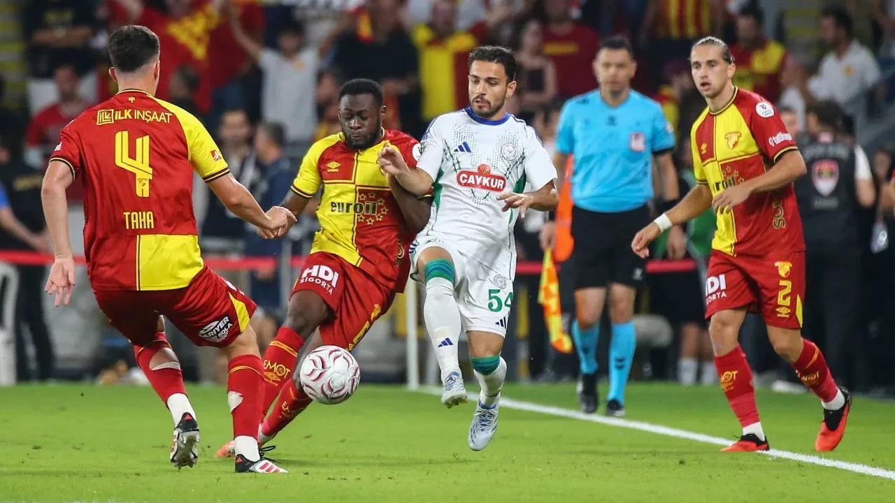 4 gollü maçta kazanan çıkmadı! Göztepe ile Çaykur Rizespor berabere kaldı