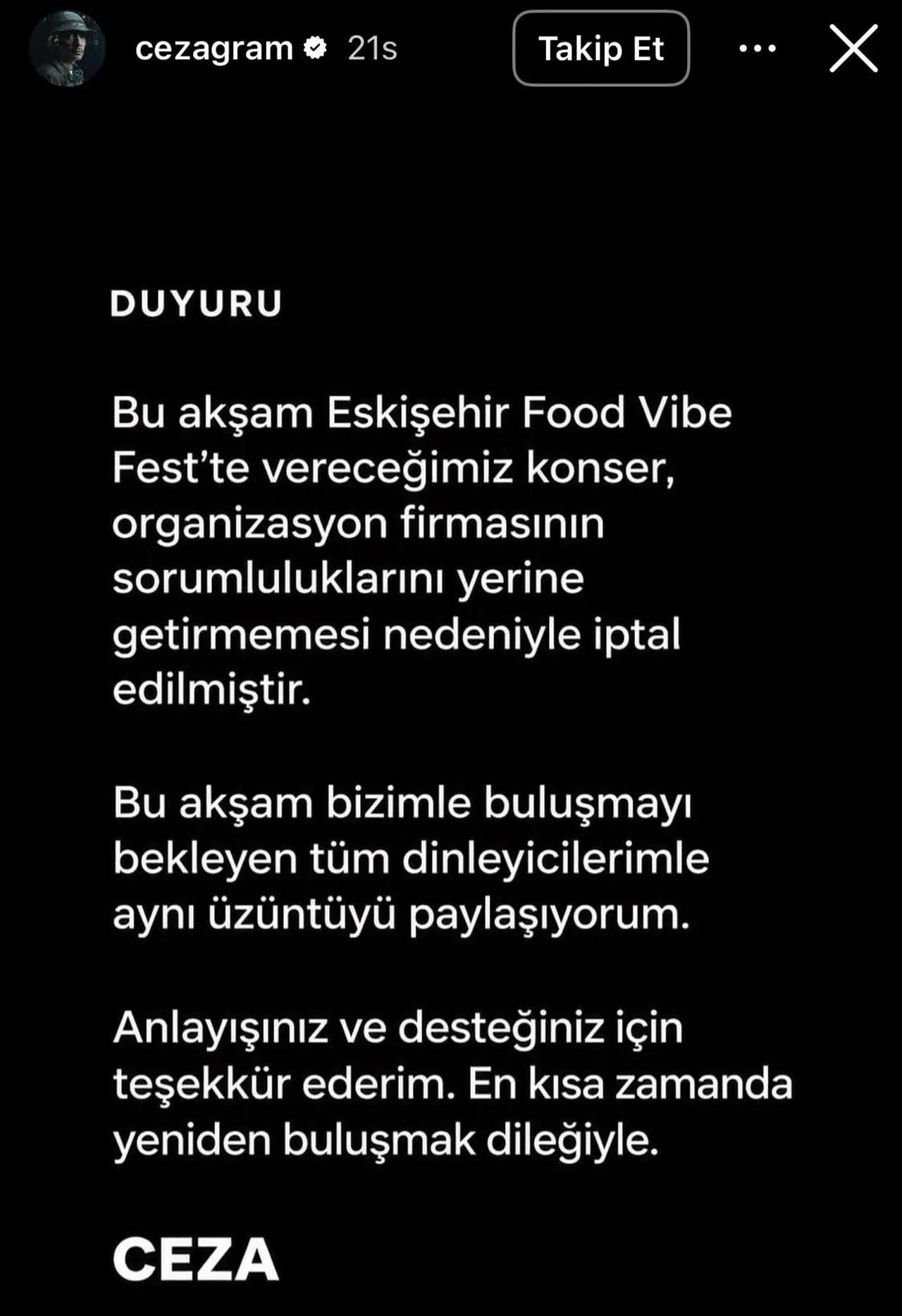 Ceza'nın ardından İrem Derici de resti çekti: Festivalde ortalık karıştı