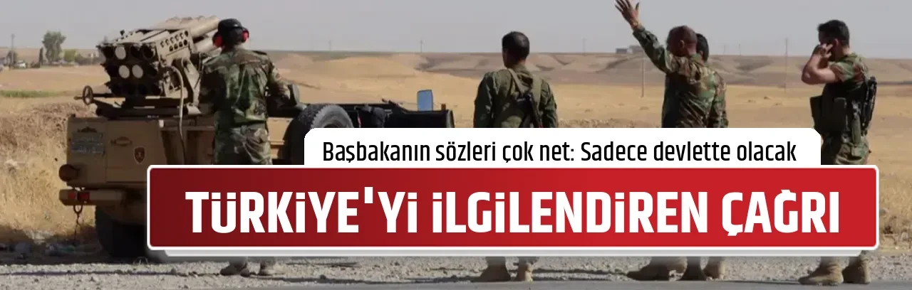 TÜRKİYE'Yİ İLGİLENDİREN ÇAĞRI