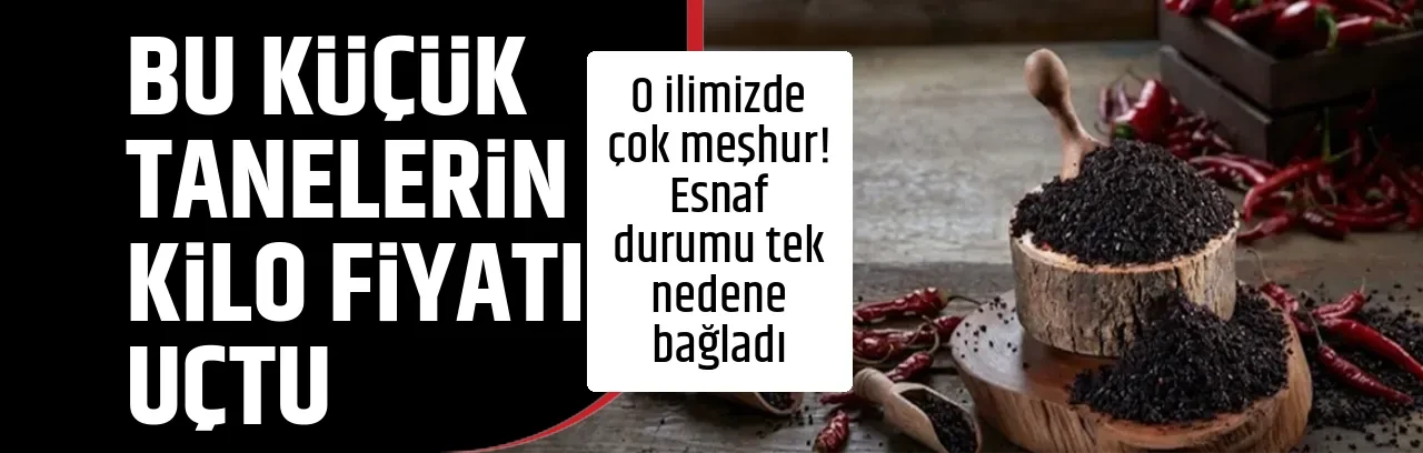 BU KÜÇÜK TANELERİN KİLO FİYATI UÇTU