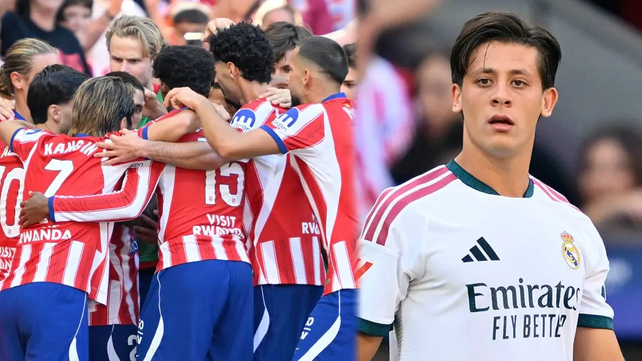 Madrid derbisinde kazanan Atletico! Atletico Madrid, Real Madrid'i mağlup etti