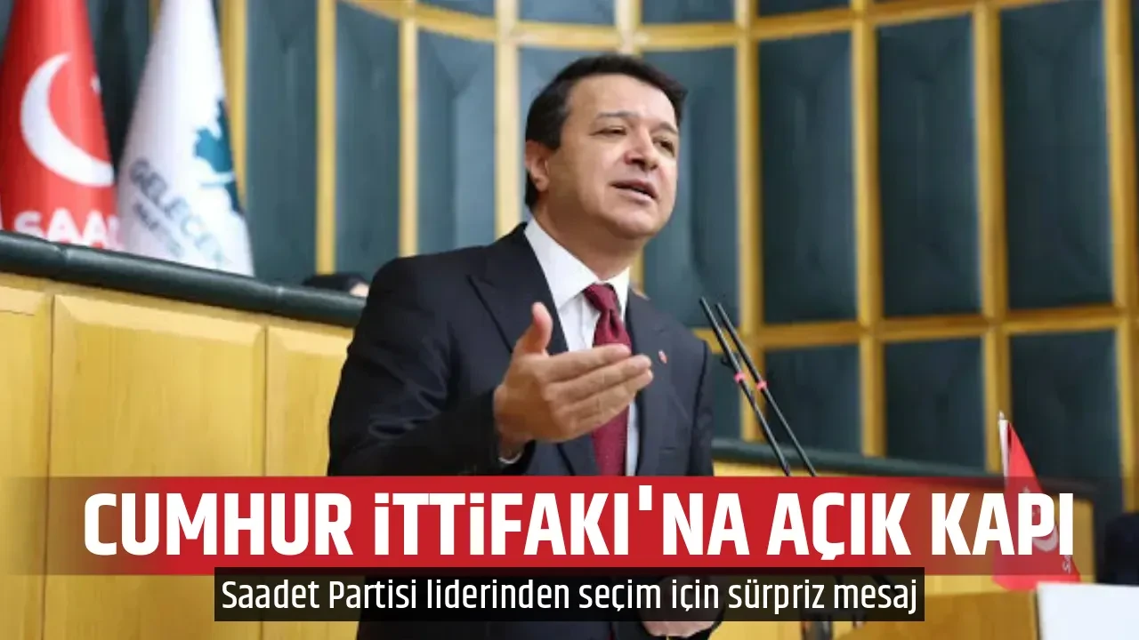 CUMHUR İTTİFAKI'NA AÇIK KAPI