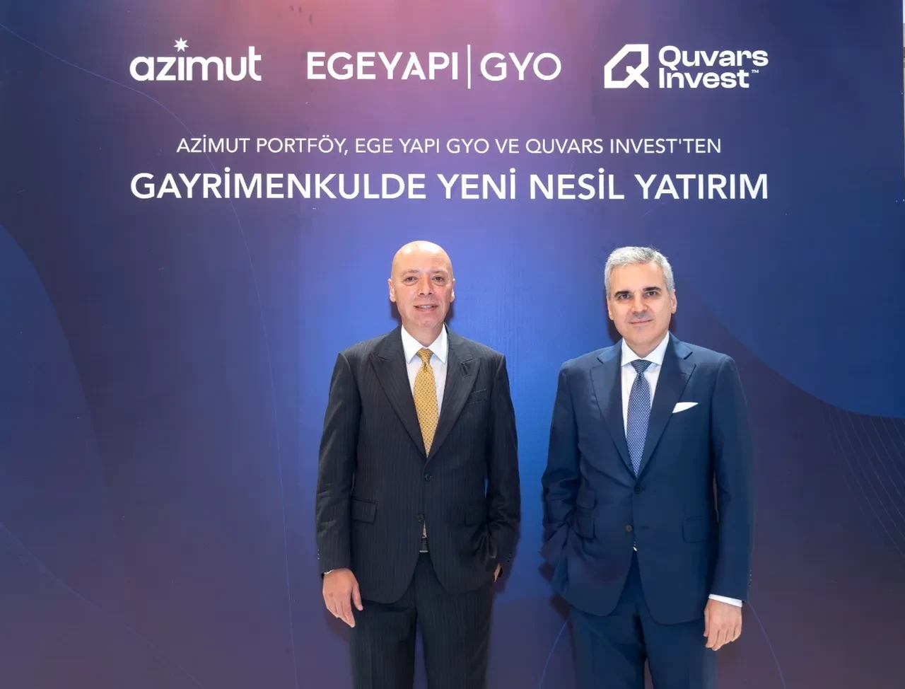 Azimut Portföy, Egeyapı GYO ve Quvars Invest arasında stratejik işbirliği