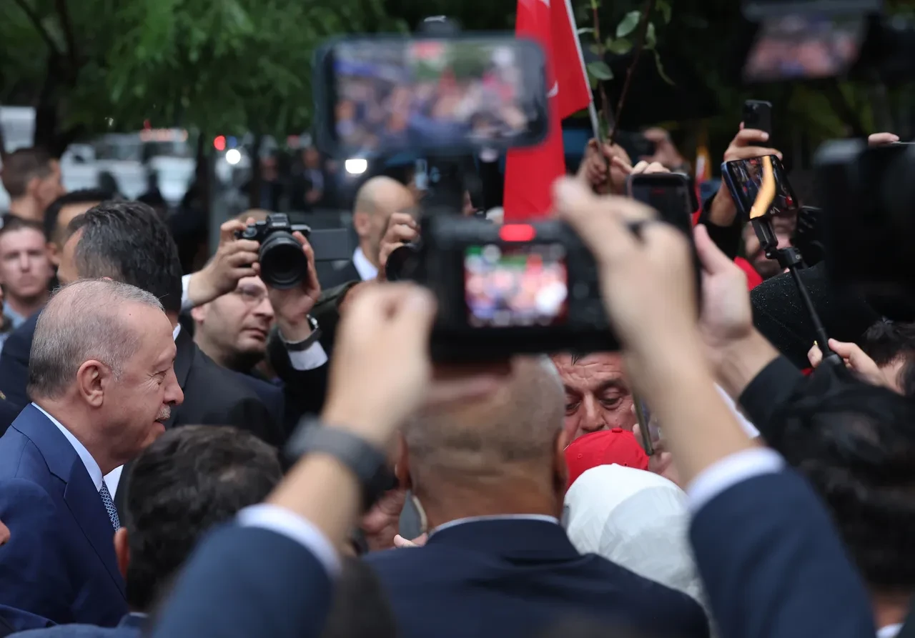 Cumhurbaşkanı Erdoğan'a Türkevi'nde coşkulu karşılama! ABD'deki ilk açıklamasını yaptı