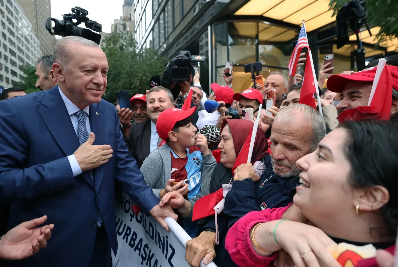 Cumhurbaşkanı Erdoğan'a Türkevi'nde coşkulu karşılama! ABD'deki ilk açıklamasını yaptı