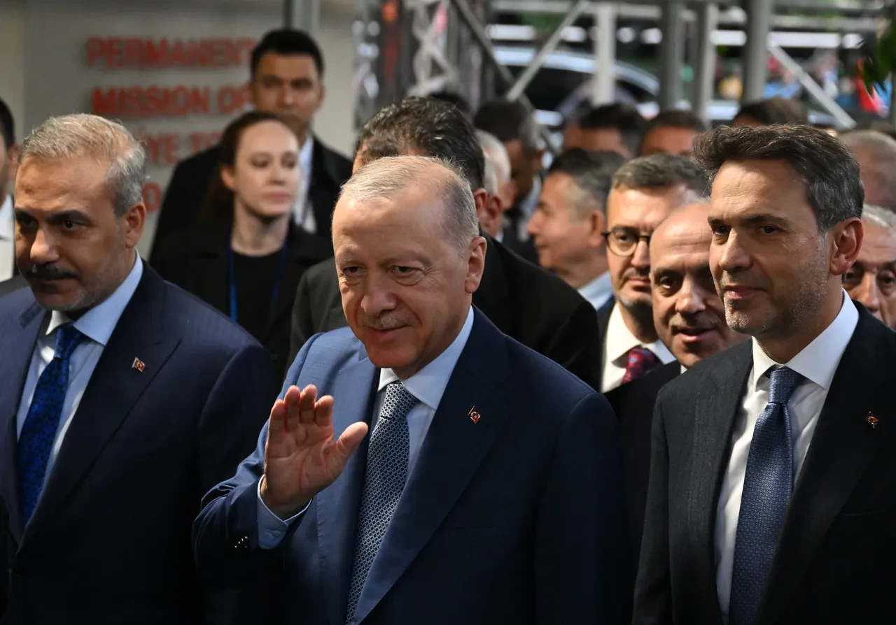 Cumhurbaşkanı Erdoğan'a Türkevi'nde coşkulu karşılama! ABD'deki ilk açıklamasını yaptı