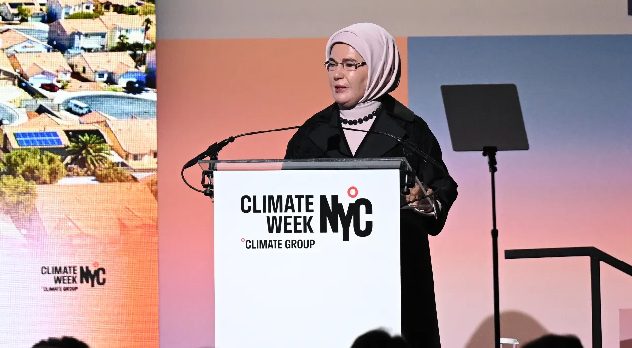 Emine Erdoğan'dan New York'ta dünyaya Sıfır Atık çağrısı
