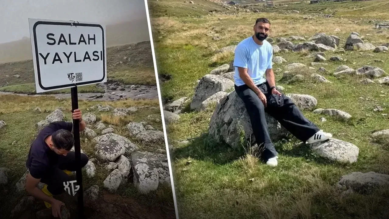 Mohamed Salah'ın poz verdiği kayaya ziyaretçi akını: Kurtdere Yaylası 'Salah Yaylası' olarak anılmaya başlandı!