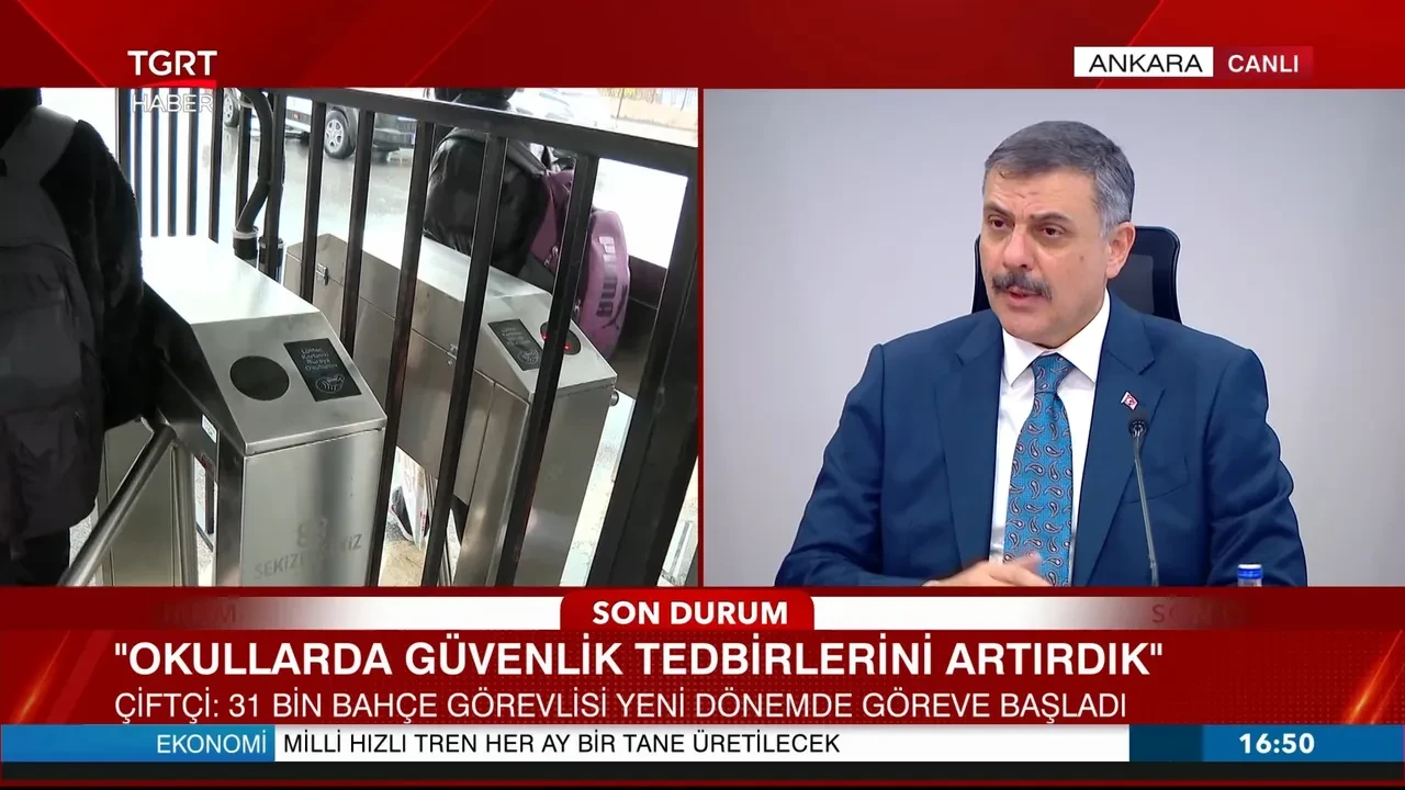 Okul Güvenliği Protokolü! Bakanlar Çiftçi ve Tekin ortak açıklamayla duyurdu