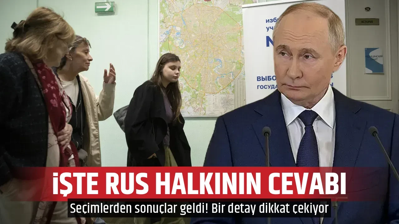 İŞTE RUS HALKININ CEVABI