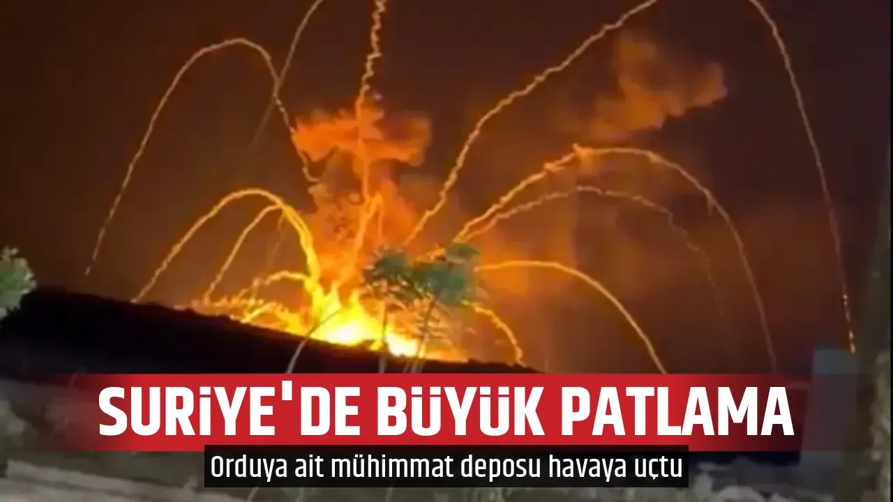 SURİYE'DE BÜYÜK PATLAMA