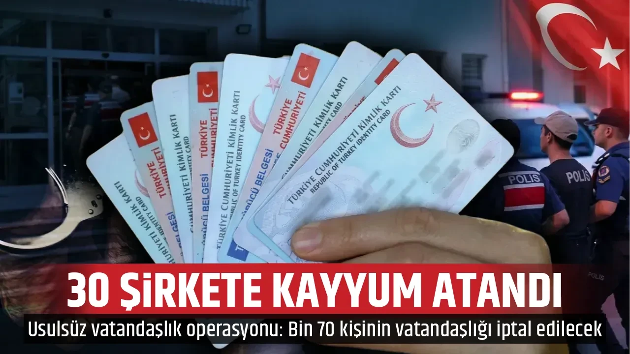 30 ŞİRKETE KAYYUM ATANDI